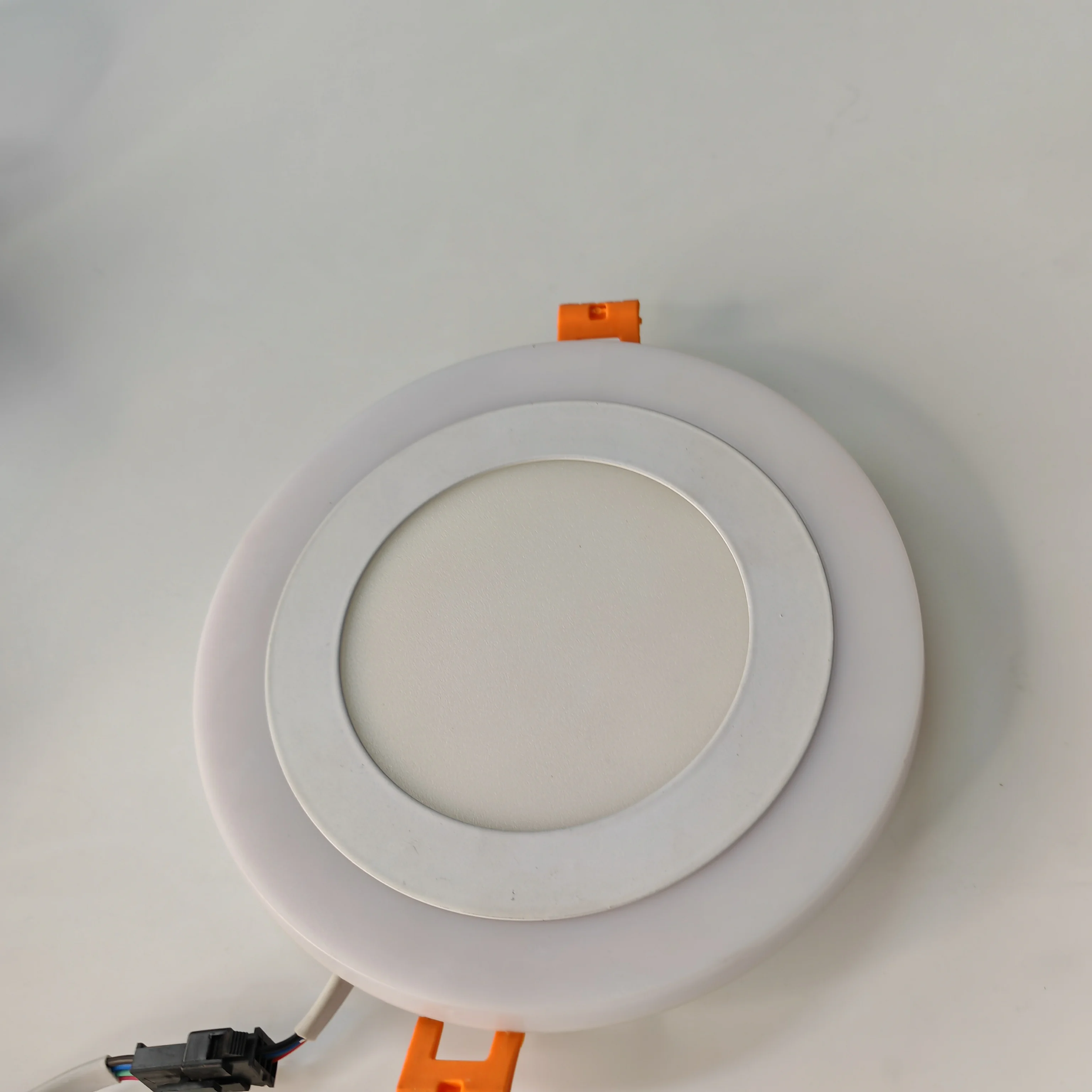 3w 6w Round shape 3000-7500k 12W 18W 24w 30w 205mm hole cutting house hotel  led panel light