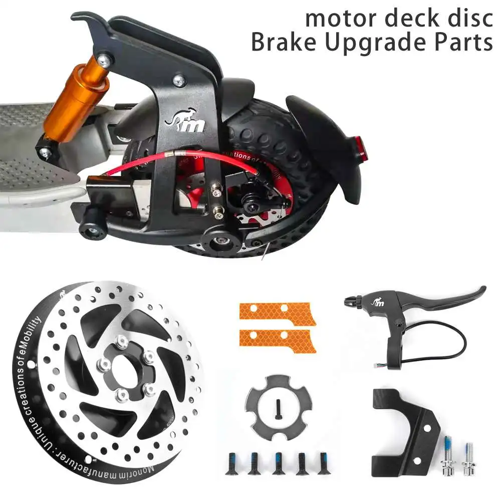 MONORIM MD-MXR1 for Segway g30 max upgrade kit for rear suspension motor upgrade disc brakes  disc 140MM