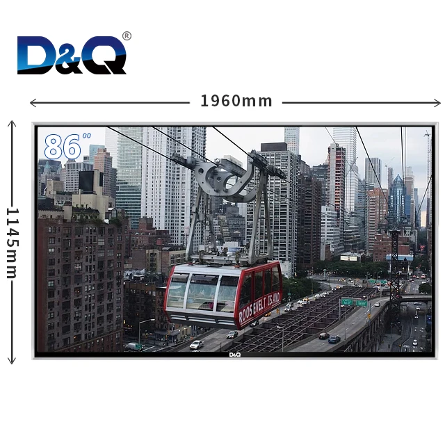 D&Q TV-LCD Interactive Touch Screen Meeting Room Conference 86 inch smart led tv