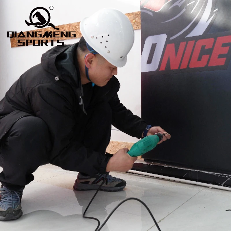 Wholesale Standard Vinyl Surface Sponge OSB Backing Plate Safety Wall Padding in Basketball Courts