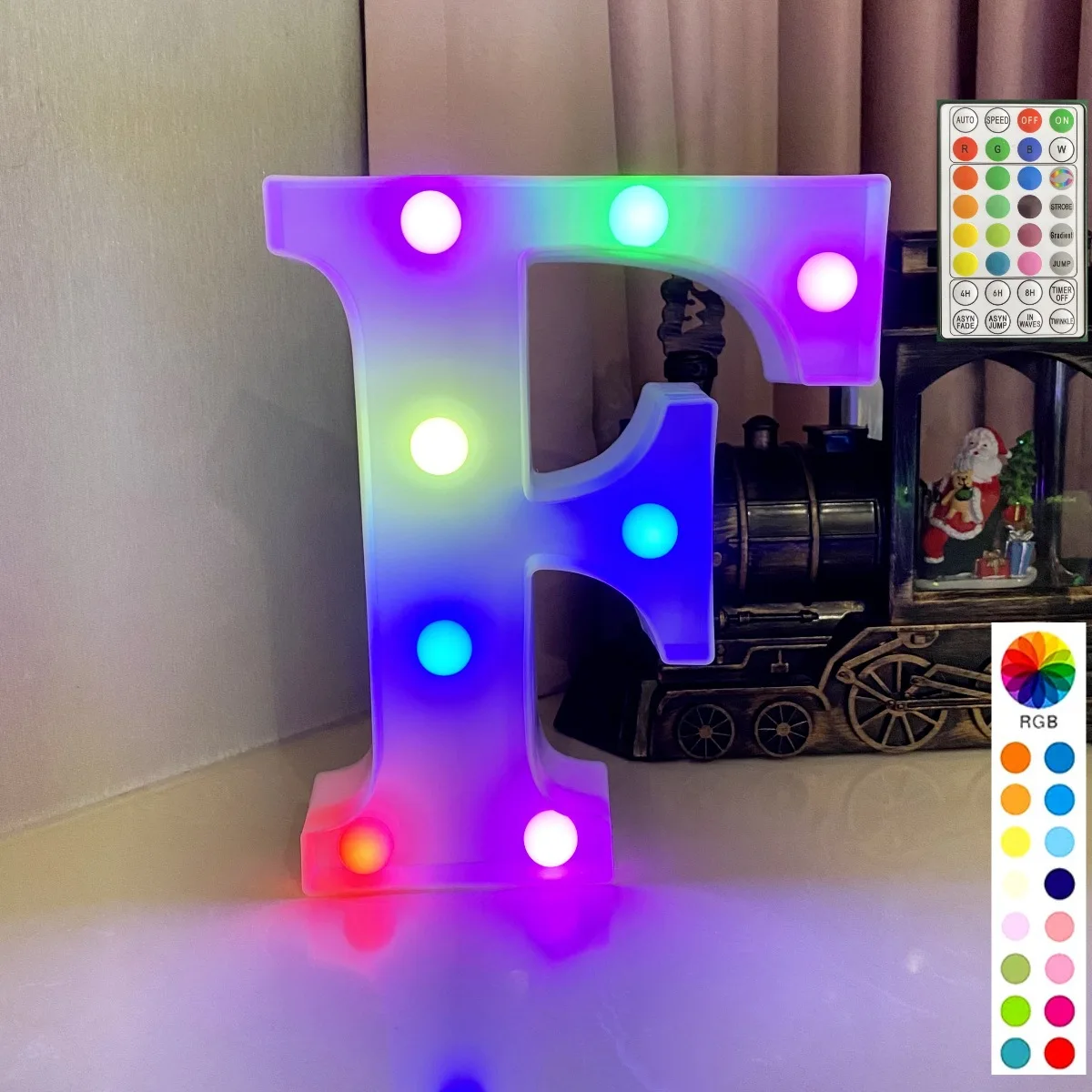 Professional Manufacture Led Letter Lamp Stackable Marquee Letters With Metal Stand