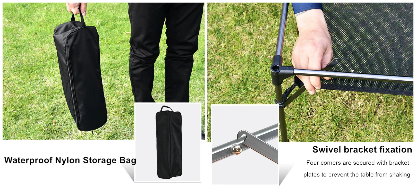 
Singda Camping Outdoor table Splicing Folding Table Changeable Picnic BBQ Dinner Camping Table 