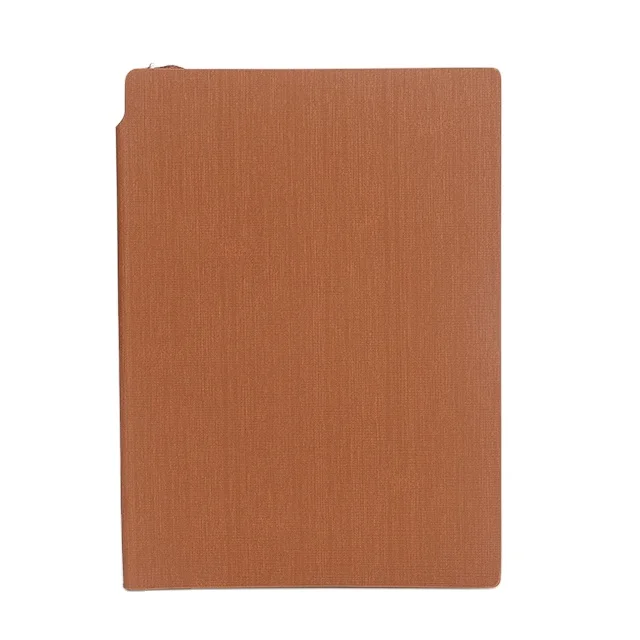 Promotional custom logo color thick business leather notebook can be customized logo gift notepad