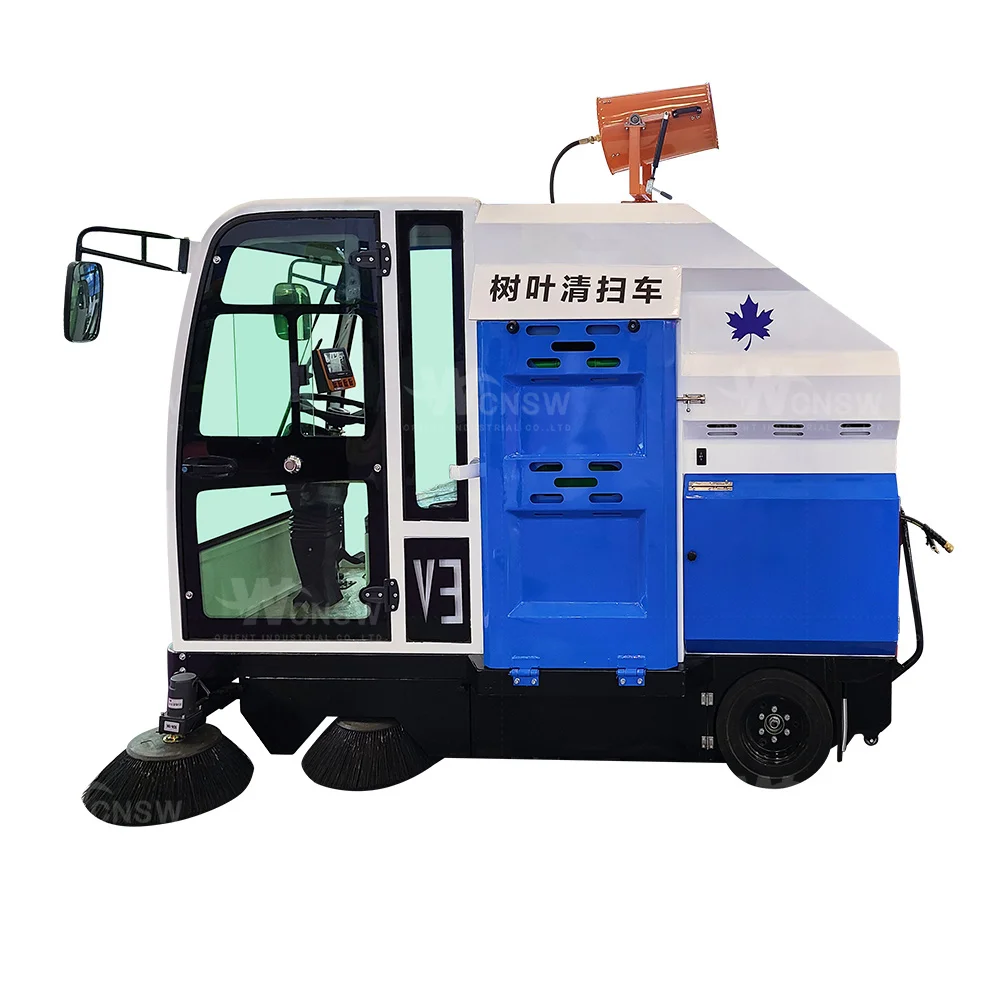 recharge electric power mechanical sweeping machine floor sweeper