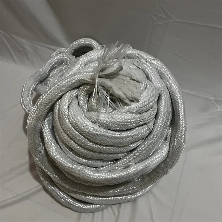 Hot sale fire proof insulation Ceramic Fiber Rope Refractory aluminum silicate fiber rope