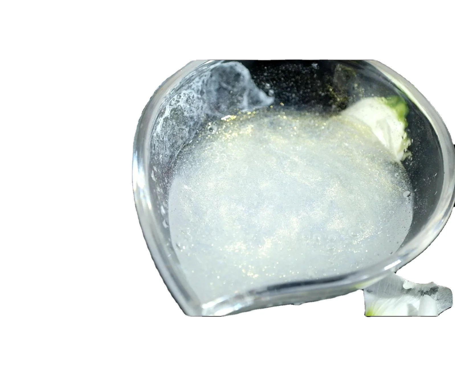 Cosray Sparkle Cosmetic Borosilicate Glass Flakes Powder for Toiletries Moonlight Series White to Golden Color