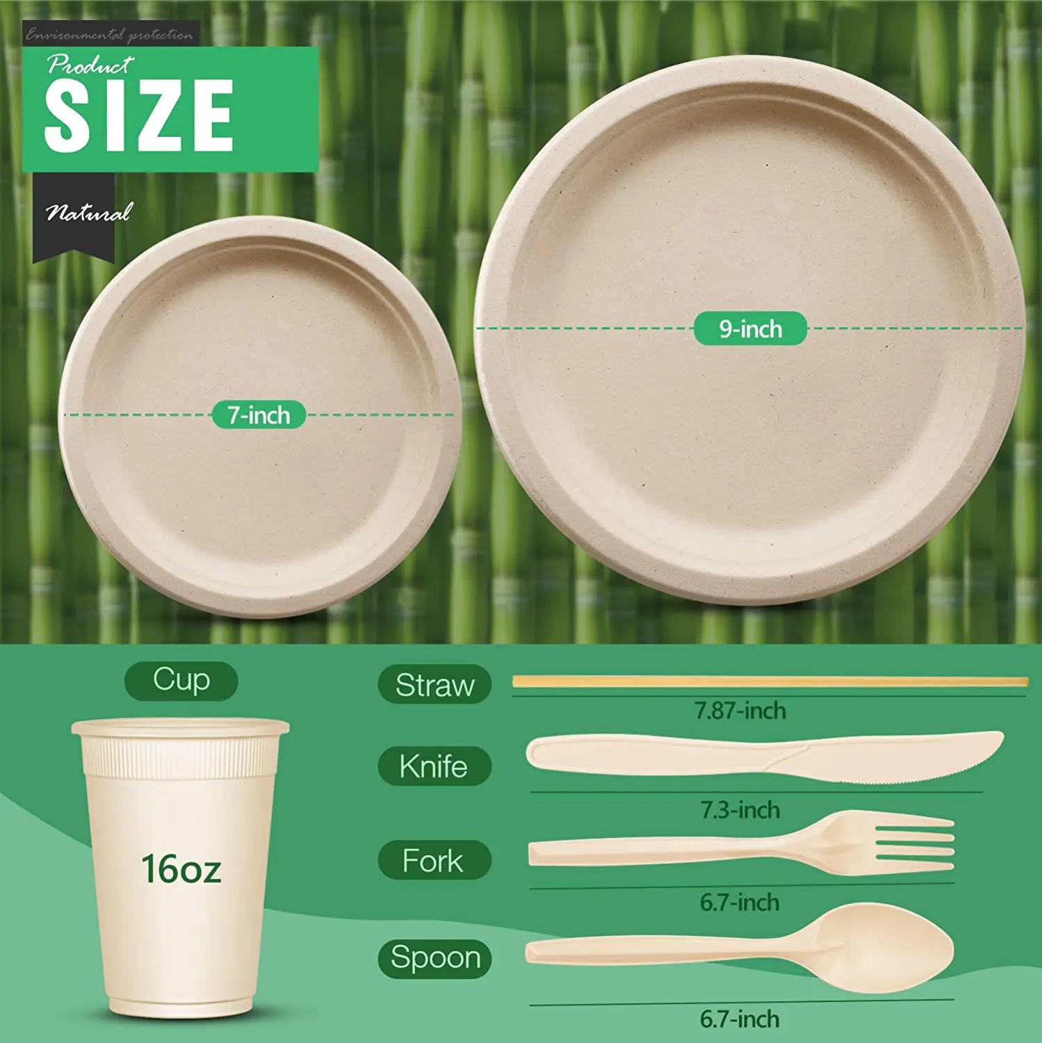 Customizable Disposable Biodegradable Sugarcane Bagasse Meat Fruit Packing Trays