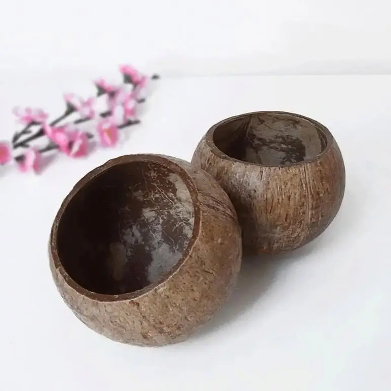 6 Coconut Bowl Acacia Wooden Best Seller Eggshell Big Size From Shell Bowls Crafted Buy Candle In Cocobowl Shiny Decorative