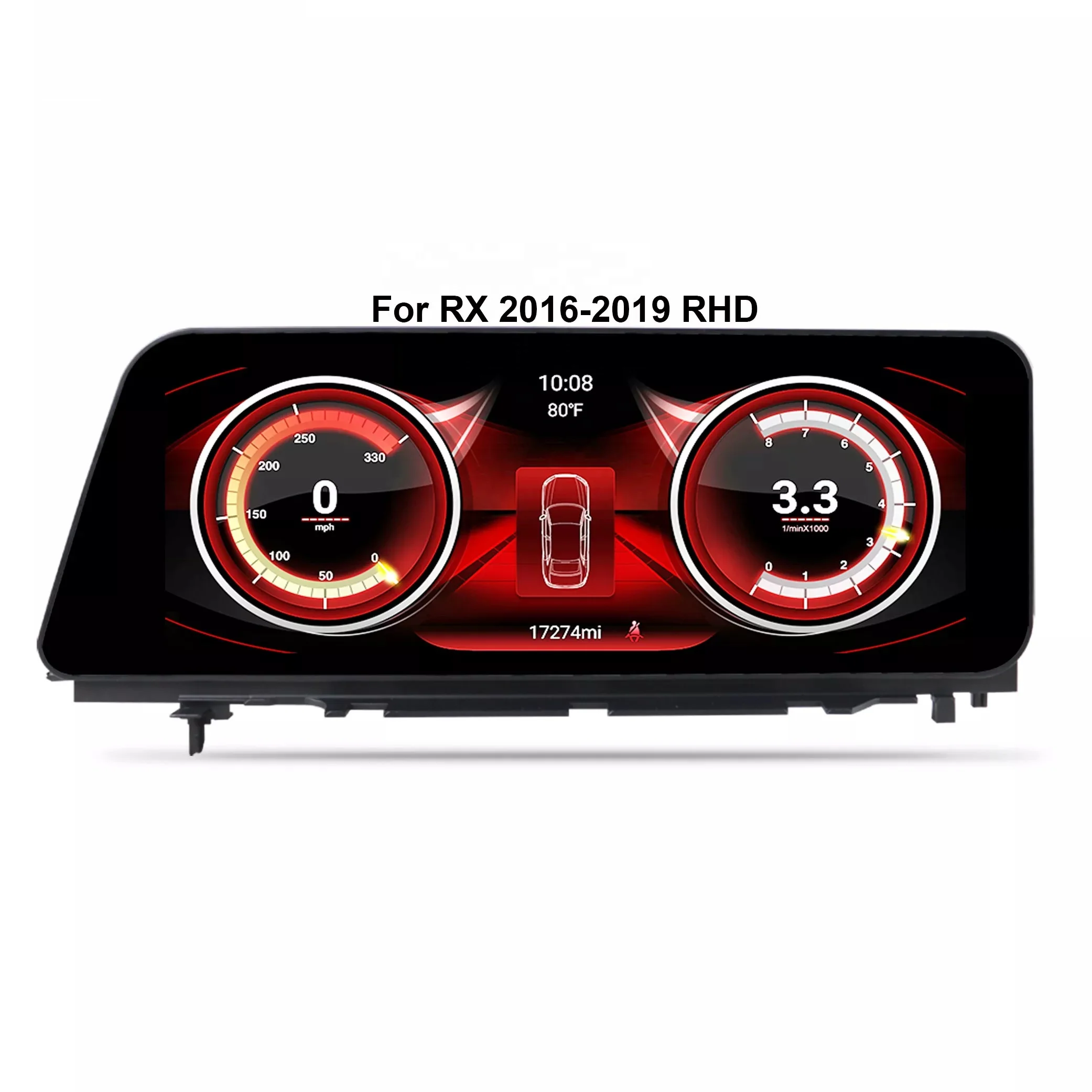 MCX 4G SIM 8 Core HeadUnit  Android Gps Navigation Hd Screen Mirror Interface for Lexus Rx350 Rx 330 350 2016 2017 2018 2019 RHD