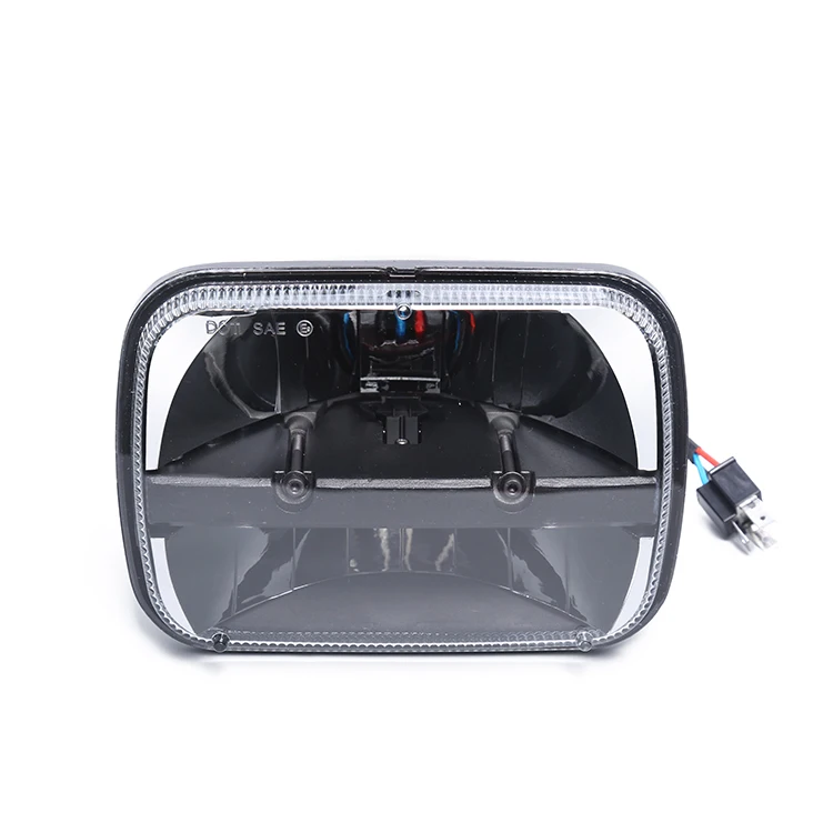 NEW 5X7 LED Headlight 7X6 Inch Headlamp Sealed Beam High/Low Beam Head Light for Jeep Wrangler YJ Cherokee XJ Off-road Truck