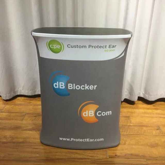 Folding Aluminum portable Promotion Table, Promotion Counter Table Display Stand