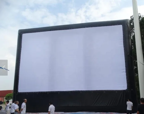 inflatable outdoor projection screen car movie screen