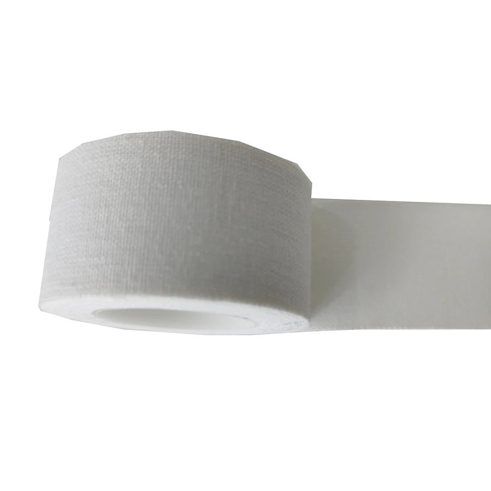 Direct Manufacture Zinc Oxide Adhesive Plaster Tape White Cotton/Skin Color with Plastic Cover
