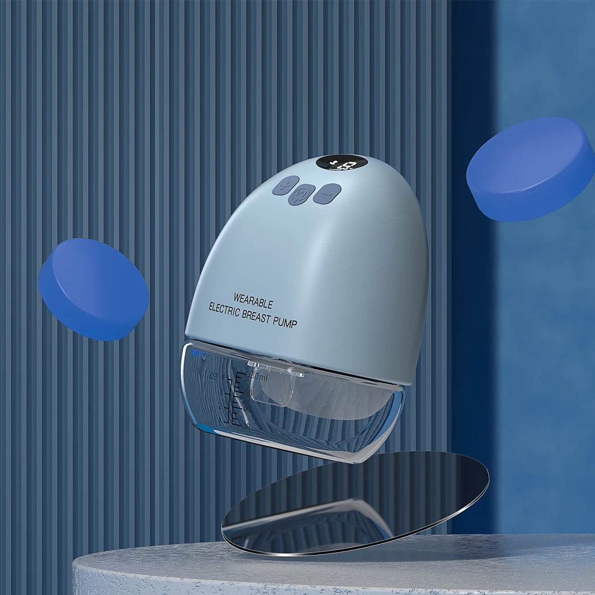 130 мл, без бисфенола А, портативный беспроводной Электрический молокоотсос без рук