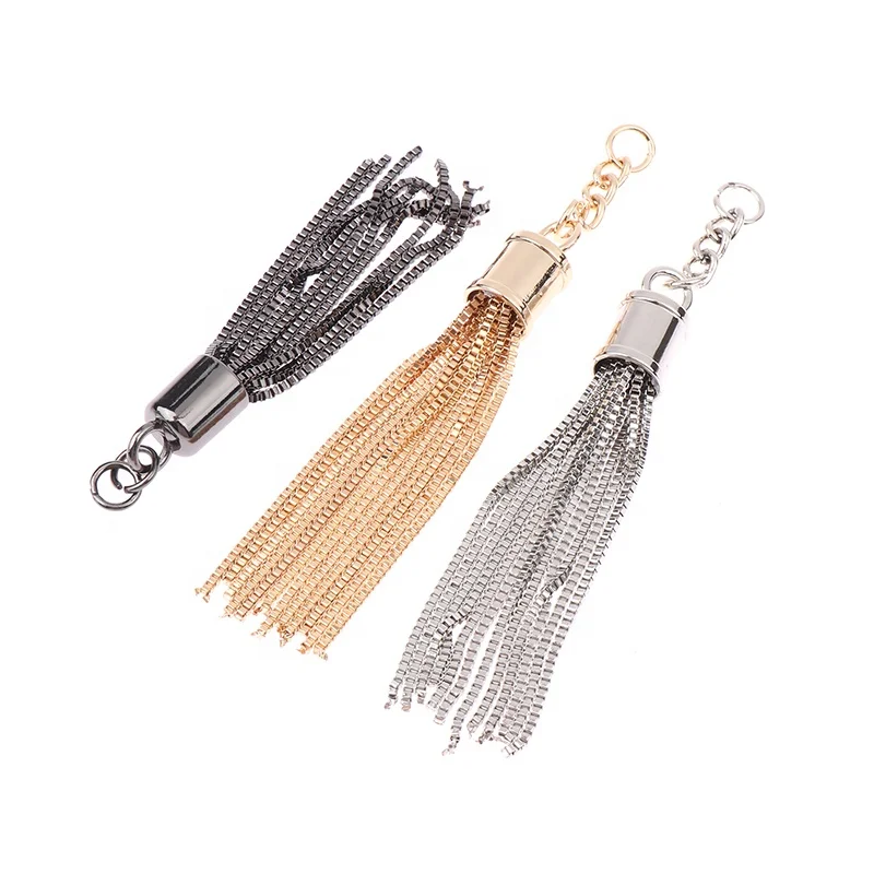 Handbag Strap Tassel Buckles DIY Leather Craft Sewing Accessory Bag Clasp Hooks Pendant Bag Parts & Accessories