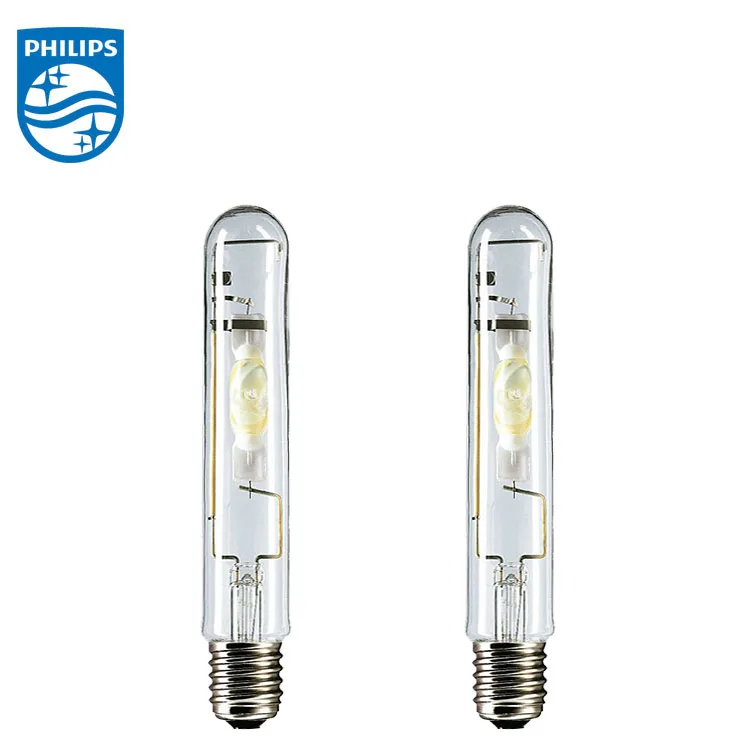  Кварцевые Металлические галогенные лампы Philips с прозрачной внешней лампой HPI-T Plus 250 Вт/645 E40 1SL/12