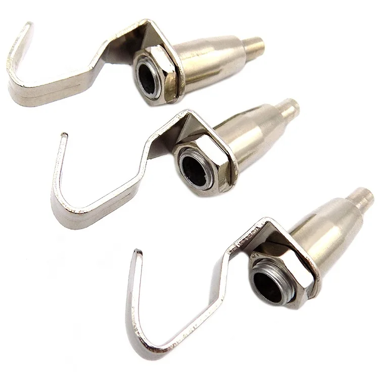 Factory Custom Designed Stainless Steel  Adjustable Gripper with the Hook Hardware Accessories For Hanging Wire