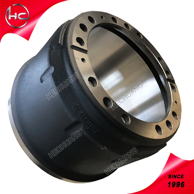 High quality OEM manufacture front brake drum semi brake drum for mercedes truck