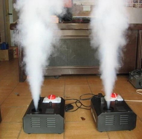 DMX 512 control 1500W led vertical smoke fog machine