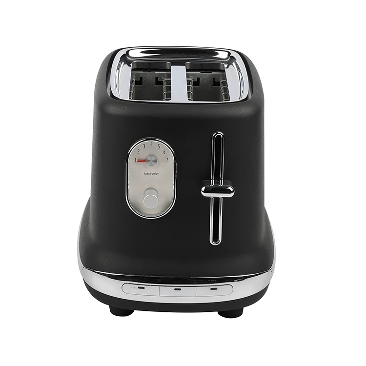 2 Slice Metallic Painting Housing 7 level Adjustable Electric Control Sandwich Maker Toaster Sandwich Bread Ovens Toaster