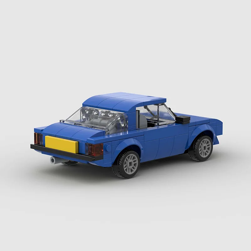 MOC Кирпичи MK2 RS гоночный автомобиль чемпион по скорости ралли эскорт супер гонка модель автомобиля F1 конструктор город креативные игрушки для детей