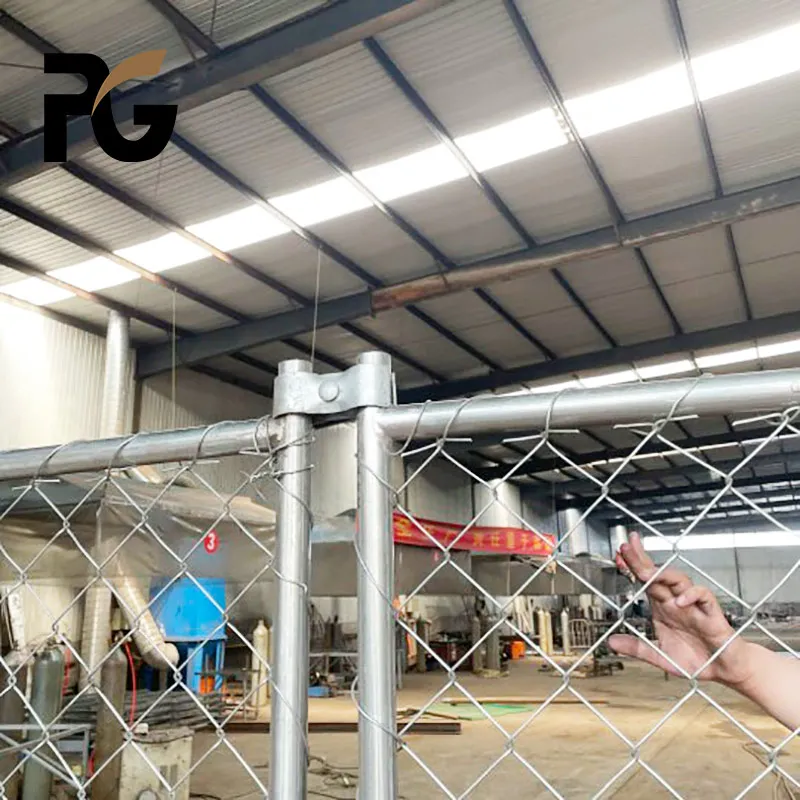 Direct Factory Security Panels Removable Chain Link Temp Panels Chain Link Temporary Fence Panels For America