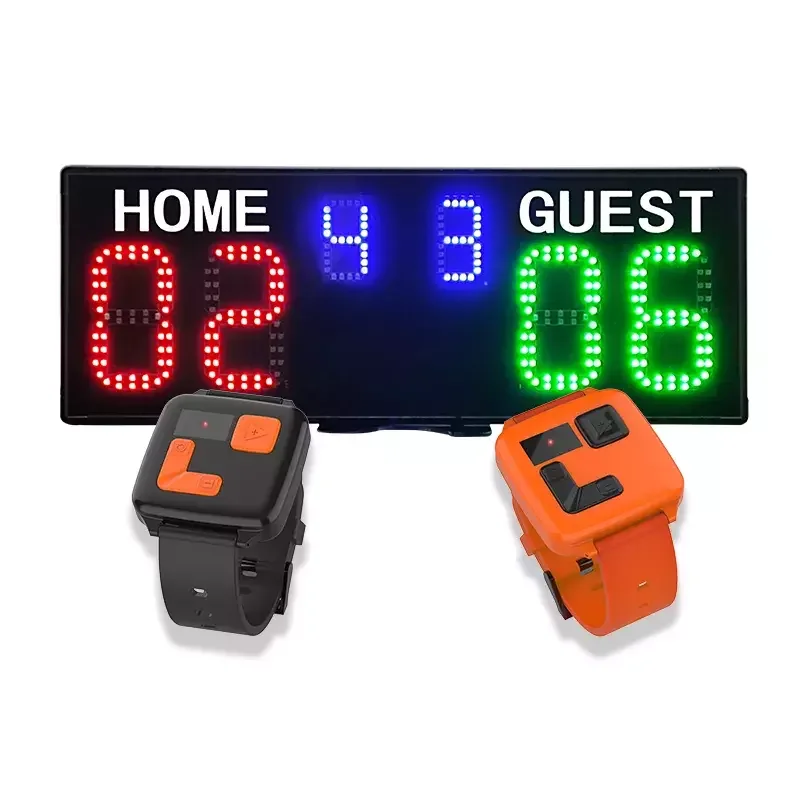 Electronic Portable Match Scoreboard For Basketball Soccer Tennis LED Indoor Sports Electronic Game Scoreboard