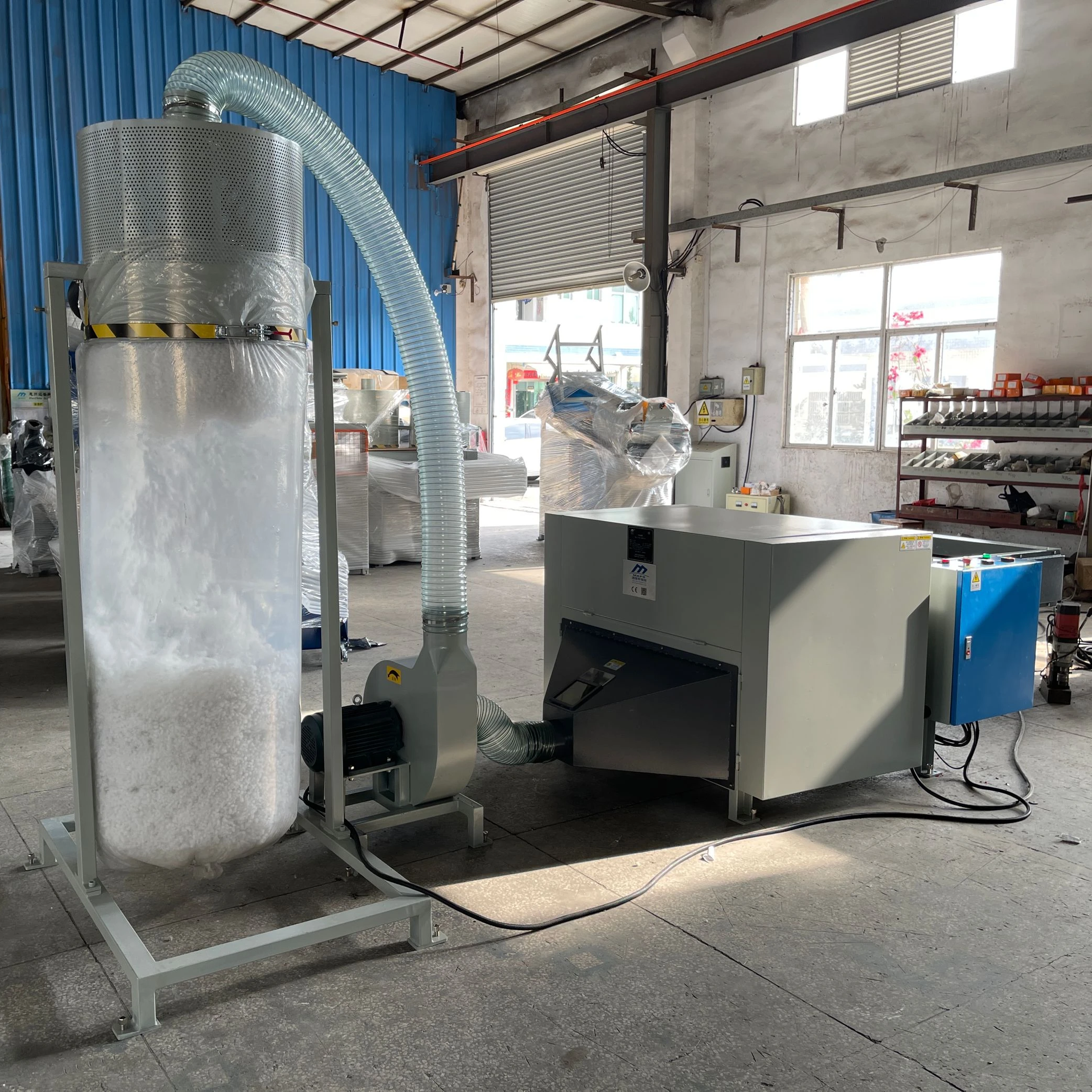 0 Fiber Pearl Ball Making Memory Pillow Filling Machine Good Quality