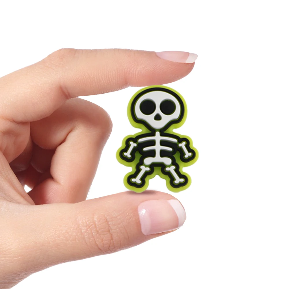 Kovict BPA Free Halloween Ghost Silicone Baby Teething Focal Bead For Pens Jewelry Making Bracelet Keychain Pacifier Chain