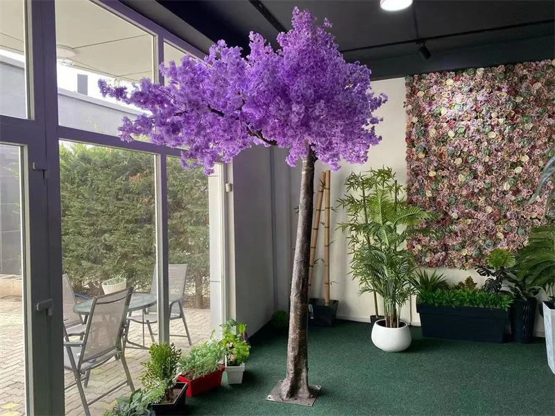 Hot Sale Artificial Cherry Blossom Tree 2 m Cherry Blossom Tree Centerpiece Wedding For Indoor Decor
