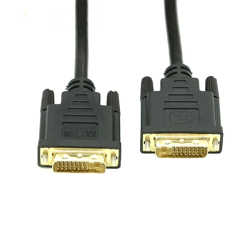 
Suitable for desktop computer video card ray machine TV display projector DVI 24+1 cable 