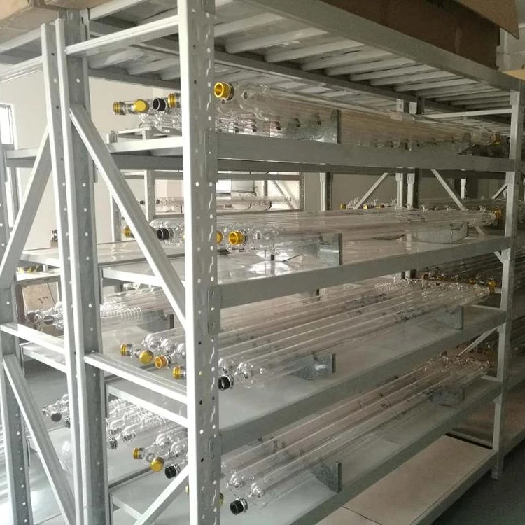 Гарантия 12 месяцев 8000 часов, стабильная 4 в 1 600 Вт CO2 лазерная трубка для штамповочной машины для лазерной резки