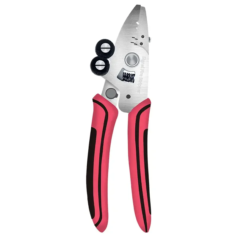 New Fiber optic stripper 8 in 1 Cable Stripper Miller Pliers Scissors Cleaning FTTH Tools