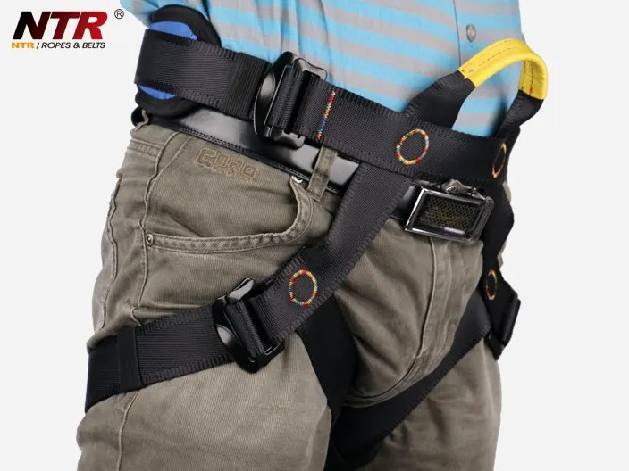 
Half Body Climbing Harness Belt for Fire Rescue High Altitude Caving Rock Climbing Rappelling Equipment 