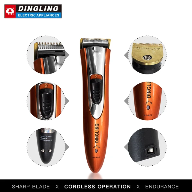 RF-602 DINGLING  Cheap price electric hair trimmer machine for men use