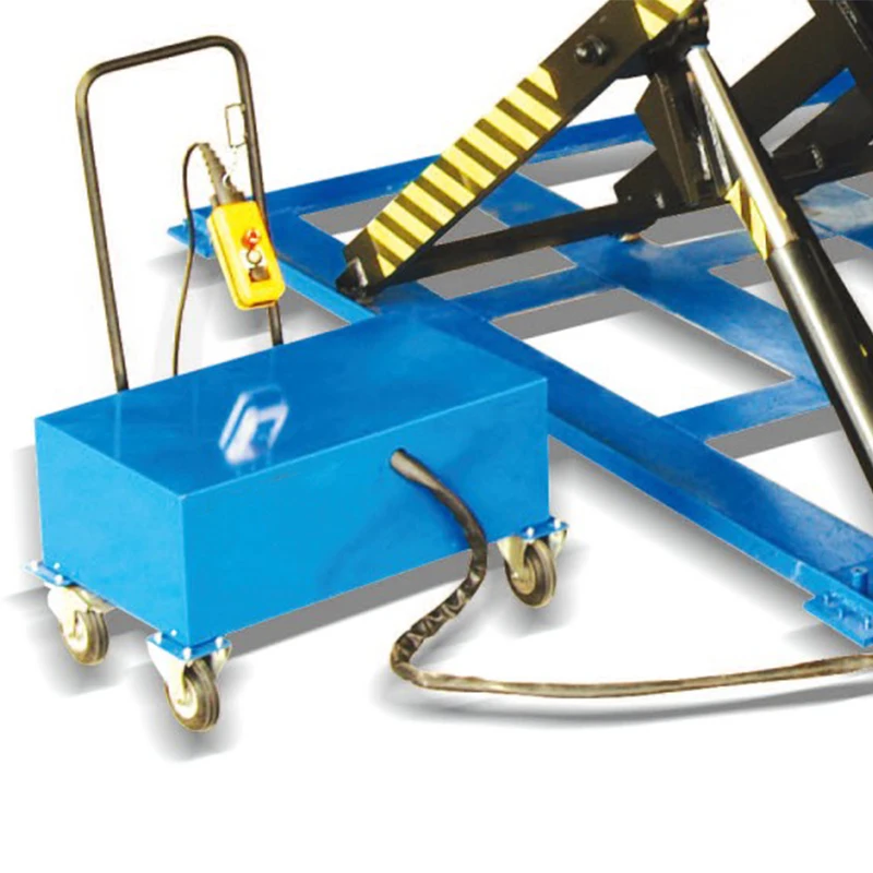 mingfeng new small cargo truck loading lift table electric power hydraulic platform