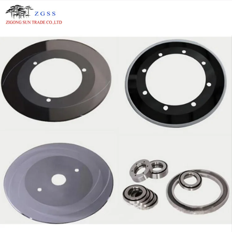 High quality customized size circular slitting knives flat circular blade for paper cutting