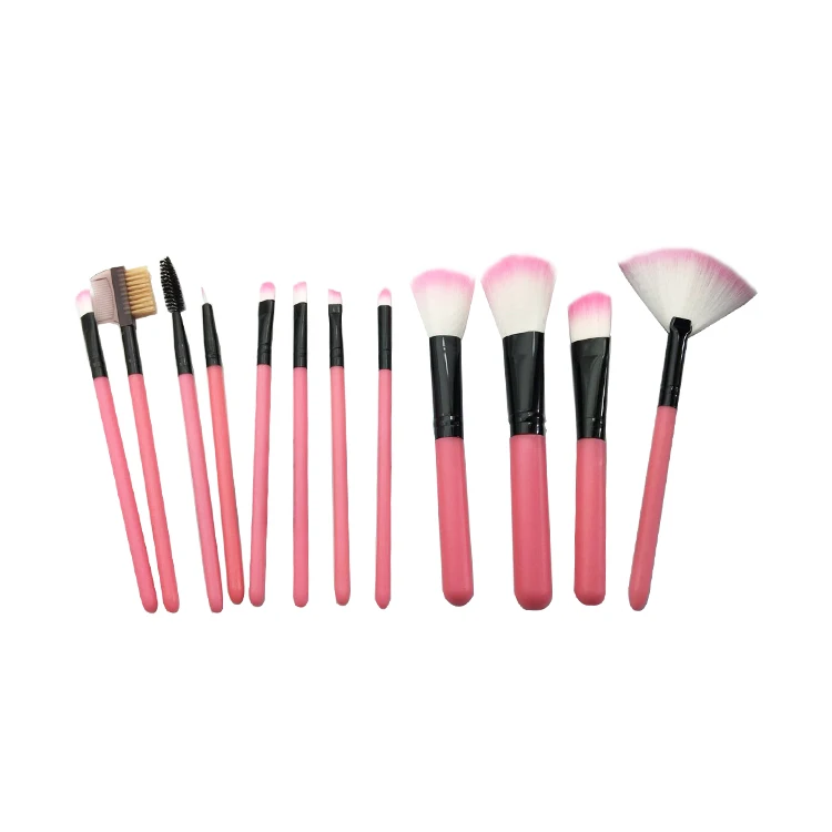 Custom high quality Eyebrow Eyeliner Blush Cosmetic Concealer Eyeshadow Brushes Eye Makeup Brush Set