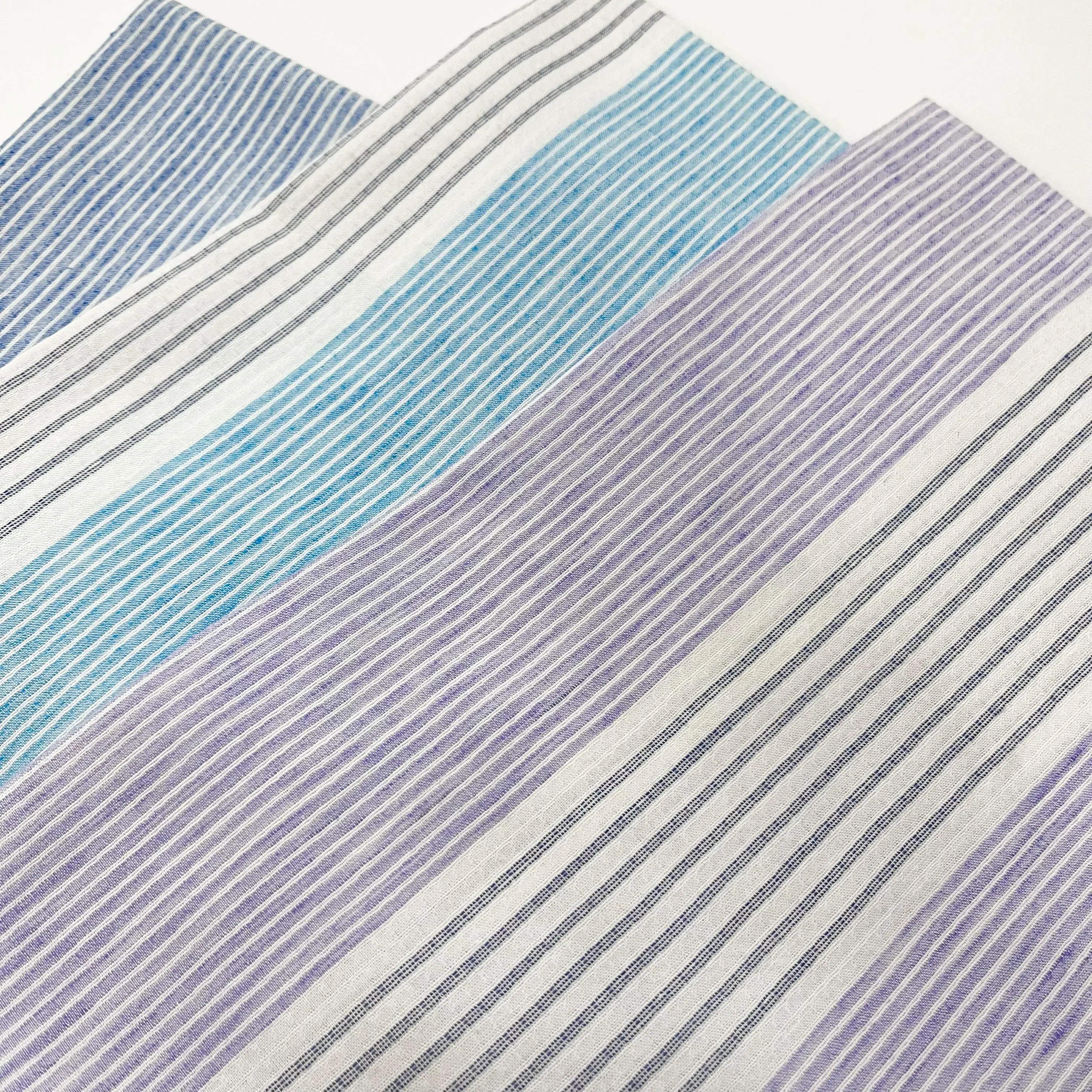 factory supply high quality Yarn dyed stripe jacquard fabric for garment