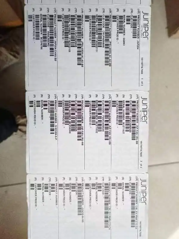 Original New Juniper MX204 Ultra-High 10GbE/100Gb Wired Universal Routing Platform 400 Gbps System Capacity juniper mx204 used