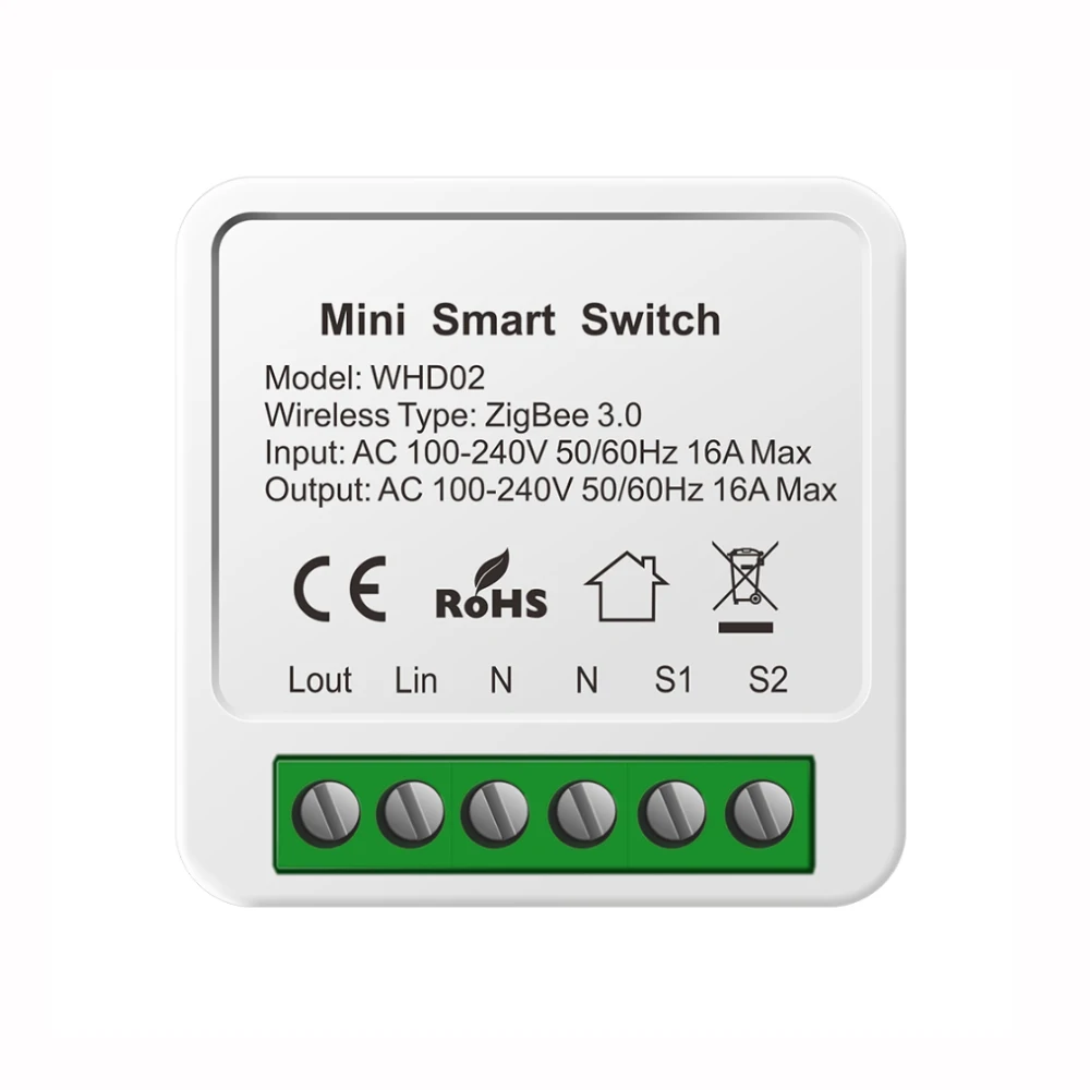 Zigbee Switch Smart Home Automation Zigbee Timer Relay module Switch Supports Tuya Smart Life APP Work with Google Home Alexa