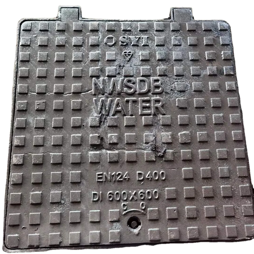 Заводская Продажа, квадратные чугунные крышки люка