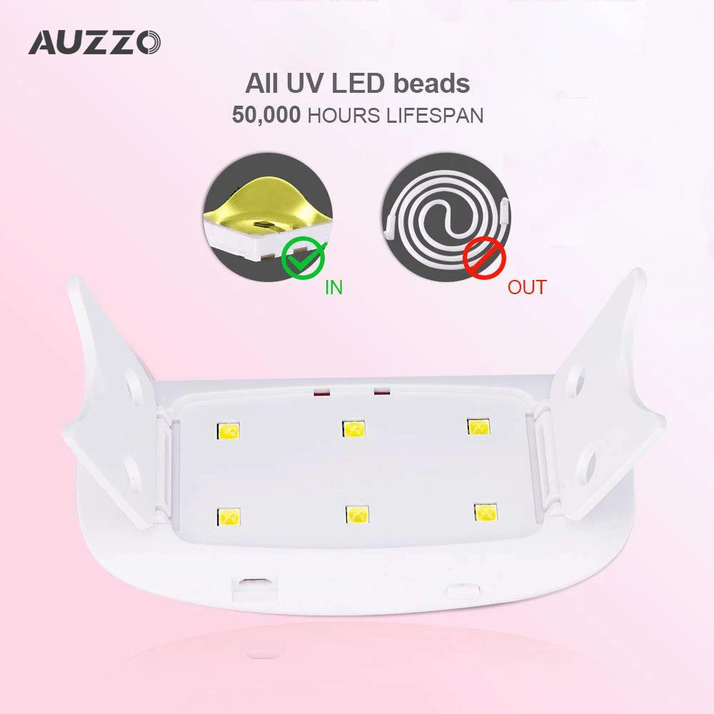 Portable Sun Light Mini Led Uv Nail Dryer Lamps Portable Baking Light Mouse Led Pink Usb Pink Nail Lamp