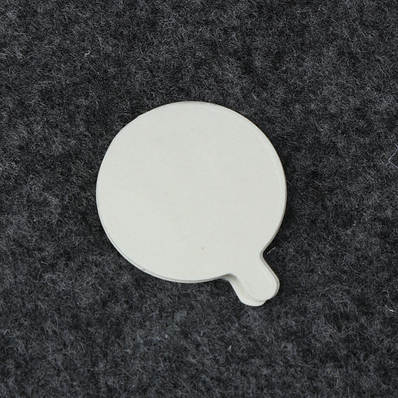 Induction bottle cap aluminum foil seal liner/wad sealed for your protection printed for PET/PE/PP capsule bottles