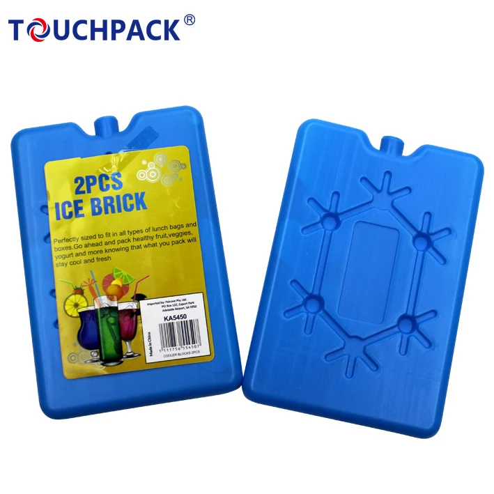 Hard Plastic Ice Brick Ice Cooler Box for Cooler Bag