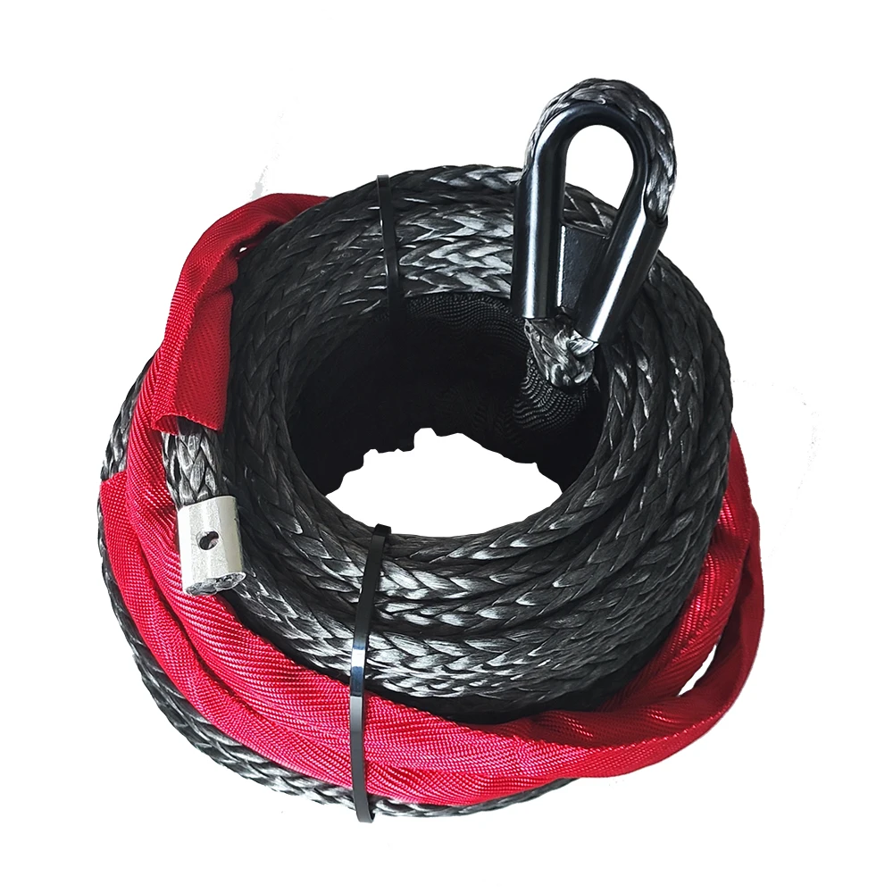 Xdyna synthetic rope for winch 12 strand uhmwpe synthetic winch rope