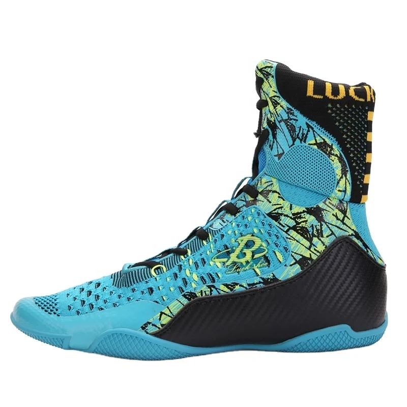 custom boxing shoes gym bodybuilding shoes pro boxe shoes for men stock