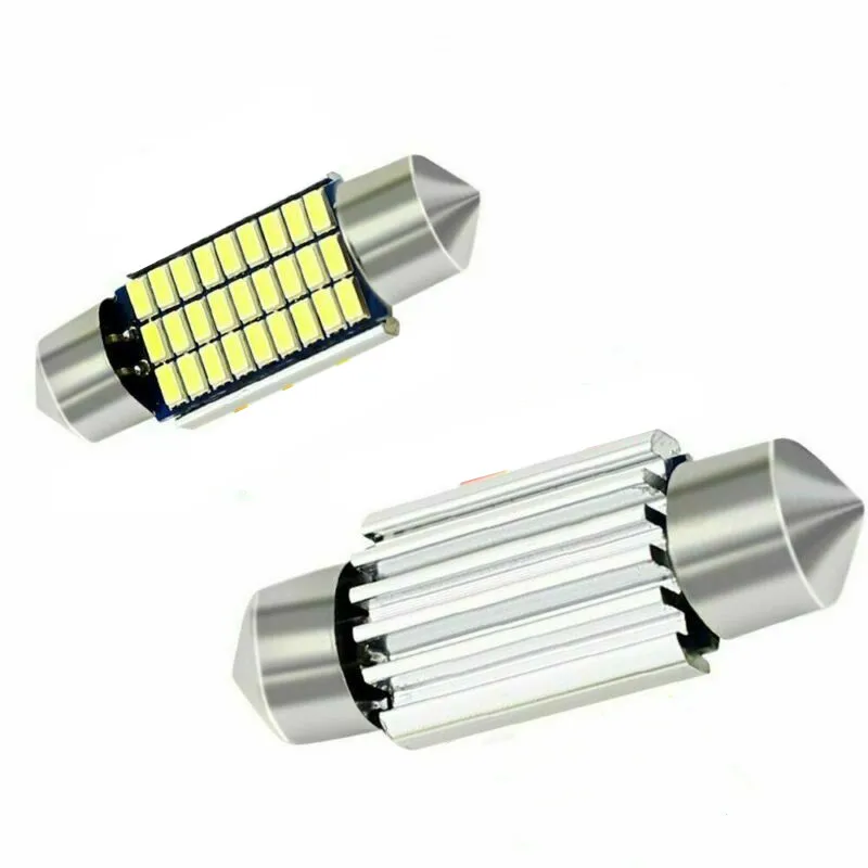 Tcart auto lighting Car reading light bulb 12v canbus error free 3014 31mm 36mm 39mm 42mm Led car festoon Dome Light  bulb