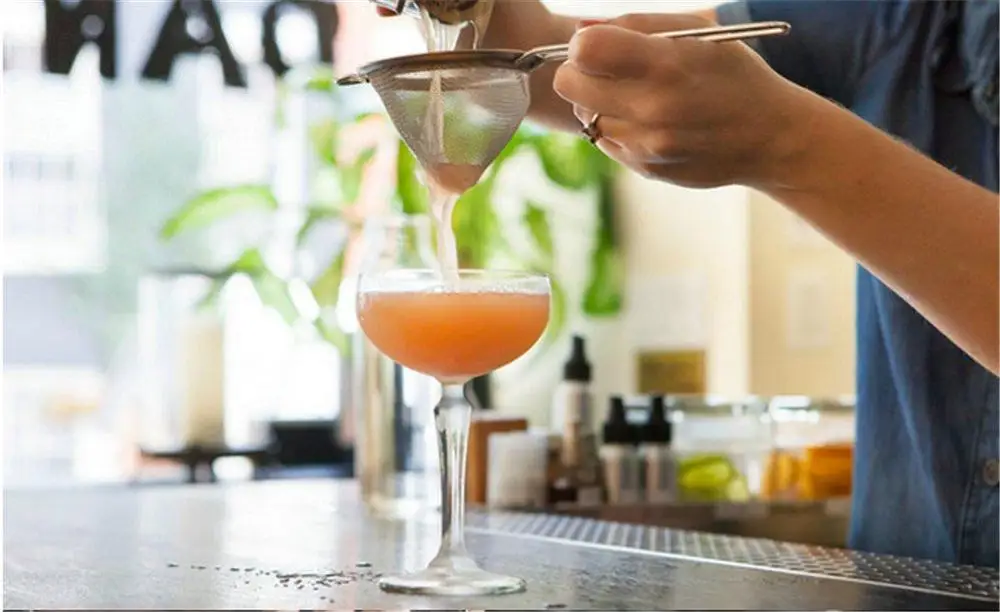 Stainless Steel Fine Strainer Professional Bar Tool Conical Mesh Strainer