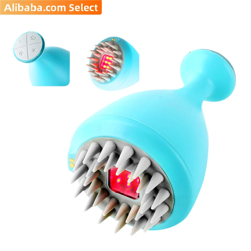 Портативный ручной массажер для головы и кожи головы